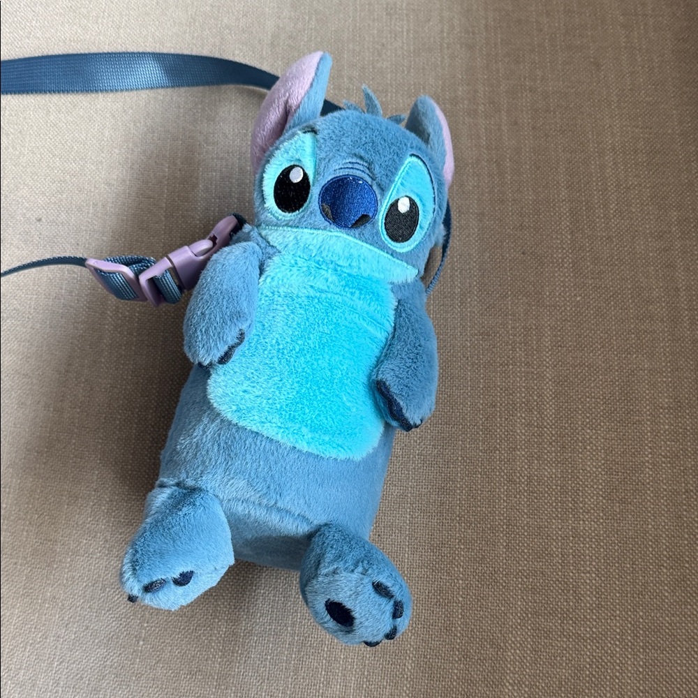 Disney Lilo and Stitch Plush water bottle Bag